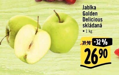 Jablka Golden Delicious