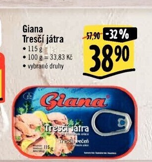 Játra tresčí Giana