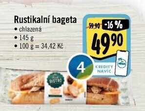 Obložená bageta Albert Fresh Bistro