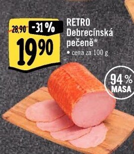 Pečeně debrecínská Albert Retro