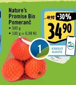 Pomeranče bio Nature'