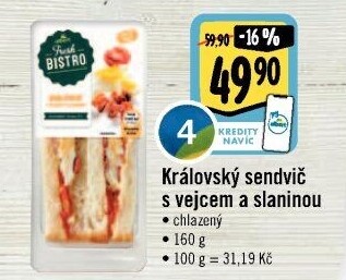 Sendvič Albert Fresh Bistro