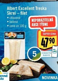 Treska Skrei filet Albert Excellent