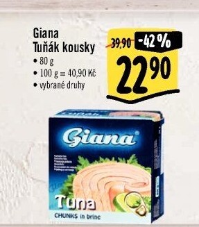 Tuňák kousky Giana