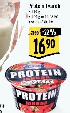 Tvaroh ochucený protein Bohušovická mlékárna