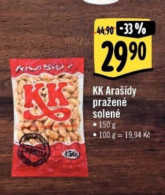 KK Arašídy pražené solené