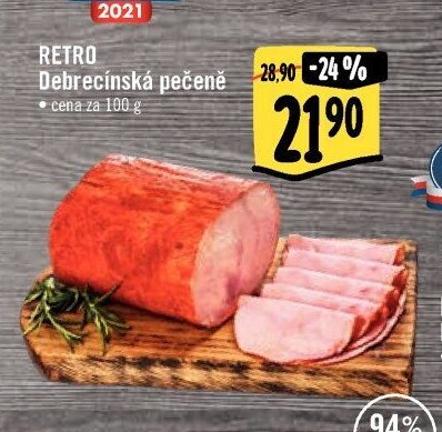 RETRO Debrecínská pečeně