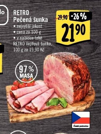 RETRO Pečená šunka