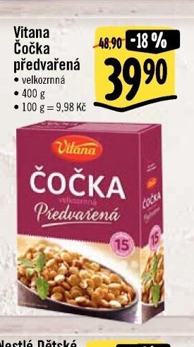 Vitana Čočka předvařená