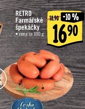 Farmářské špekáčky Albert Retro