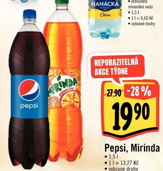Limonáda Pepsi