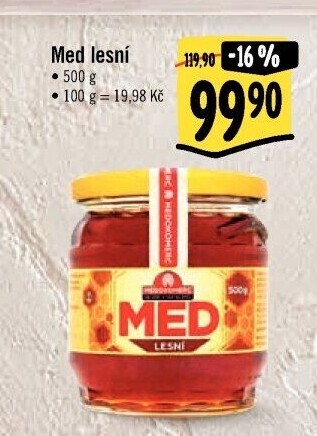 Med lesní Medokomerc