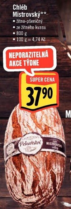 Mistrovský chléb Albert