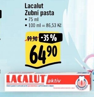 Pasta na zuby Aktiv Lacalut