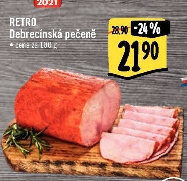 Pečeně debrecínská Albert Retro