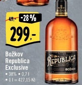 Rum Republica Exclusive Božkov