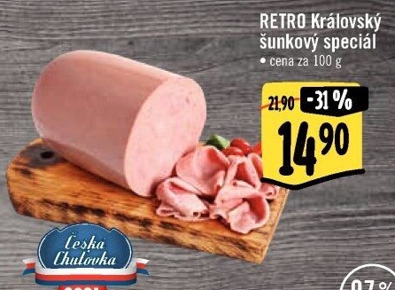 Salám šunkový královský speciál Albert Retro