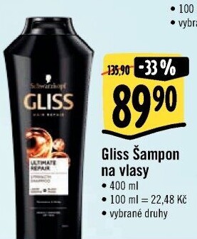 Šampon Gliss Schwarzkopf