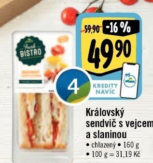 Sendvič Albert Fresh Bistro