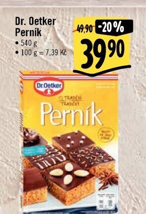 Směs na perník Dr. Oetker