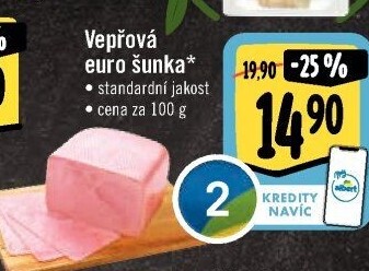 Šunka vepřová Euro standard