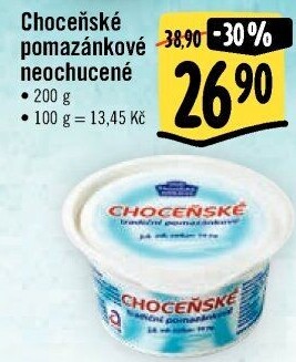 Tradiční pomazánkové Choceňské