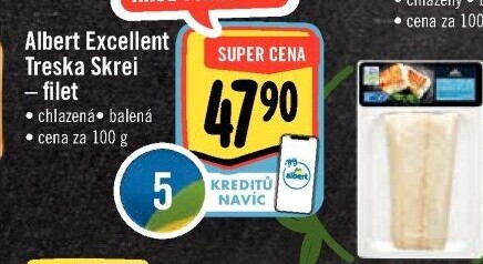 Treska Skrei filet Albert Excellent