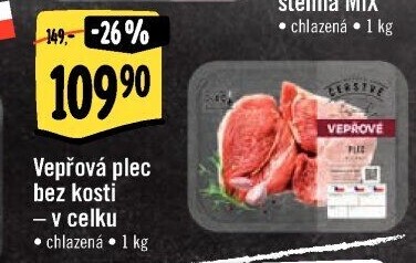 Vepřová plec bez kosti Albert