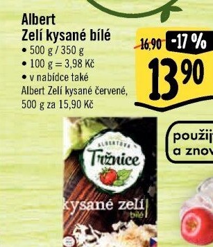 Zelí bílé kysanéAlbert