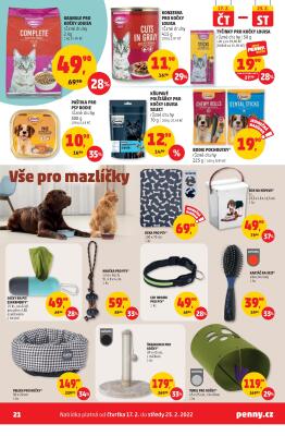 akční leták Penny Market 17.2.2022-23.2.2022