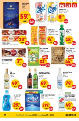 akční leták Penny Market 17.2.2022-23.2.2022