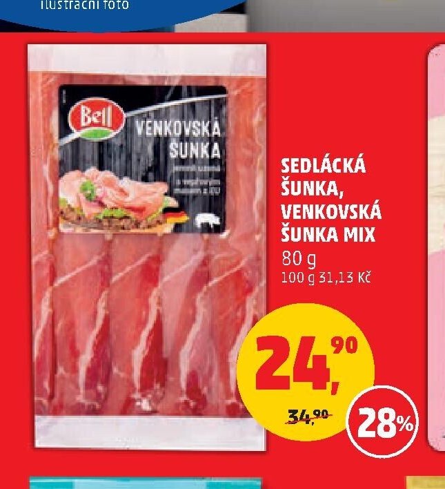 SEDLÁCKÁ ŠUNKA, VENKOVSKÁ ŠUNKA MIX