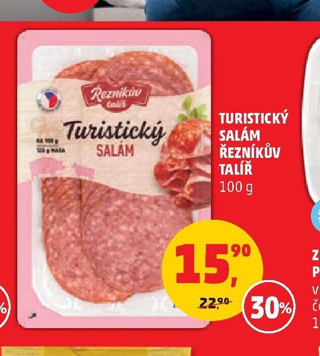 TURISTICKÝ SALÁM ŘEZNÍKŮV TALÍŘ