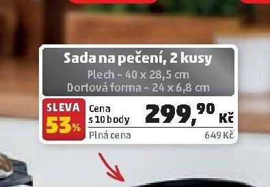 Sada na pečení, 2 kusy