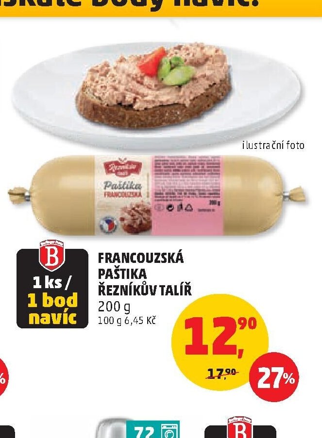 FRANCOUZSKÁ PAŠTIKA ŘEZNÍKŮV TALÍŘ 200 g
