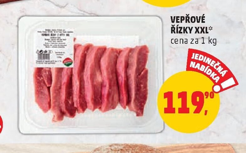 VEPŘOVÉ ŘÍZKY XXL