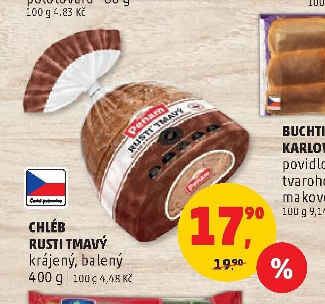CHLÉB RUSTI TMAVÝ