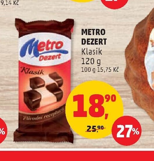 METRO DEZERT Klasik