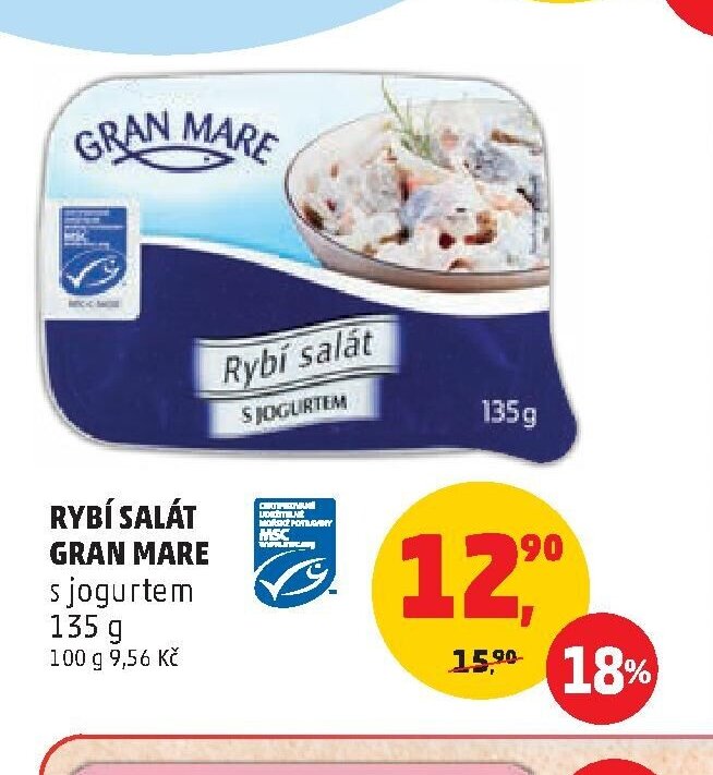 Rybi salát Gran Mare