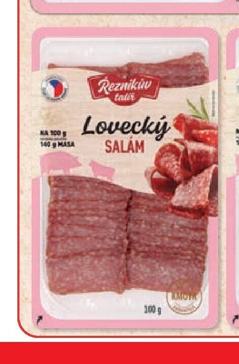 Lovecký salám Řezníkův talíř