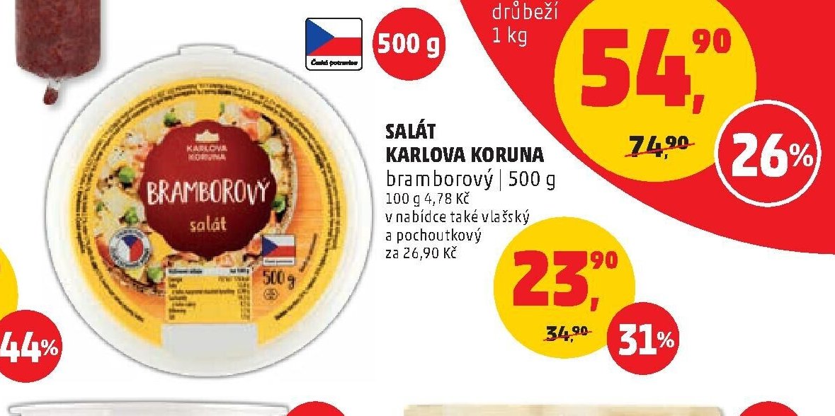 SALÁT KARLOVA KORUNA