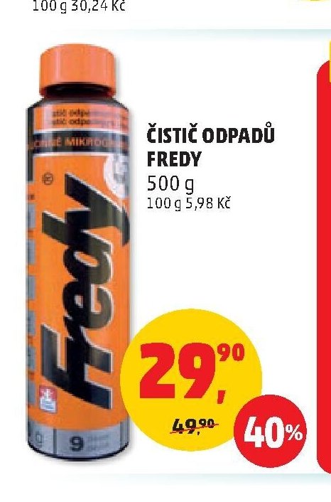 ČISTIČ ODPADŮ FREDY