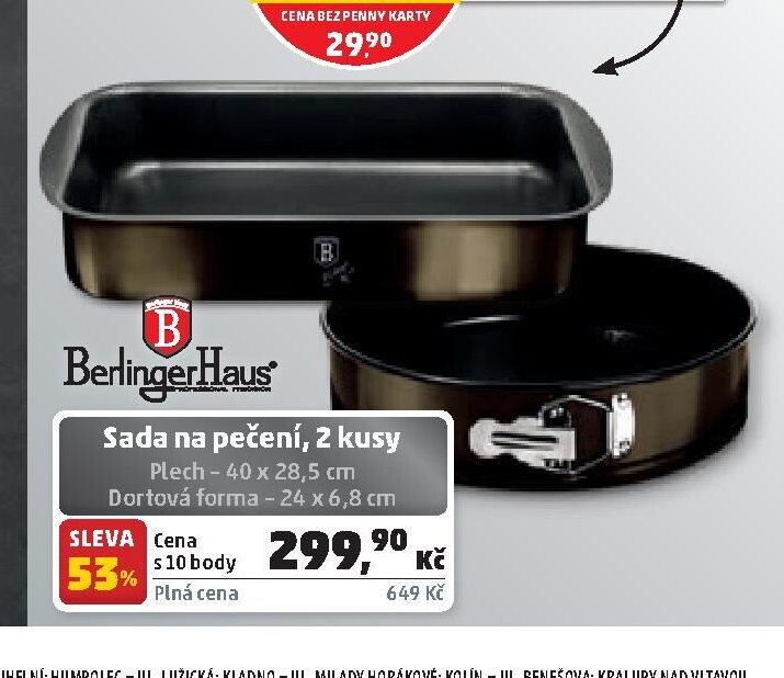 Sada na pečení, 2 kusy