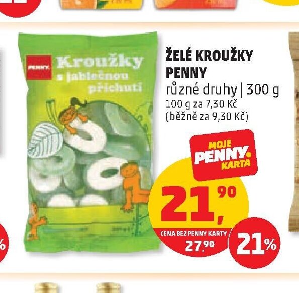 Želé kroužky Penny