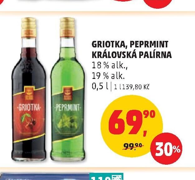Griotka, Peprmint Královská palírna