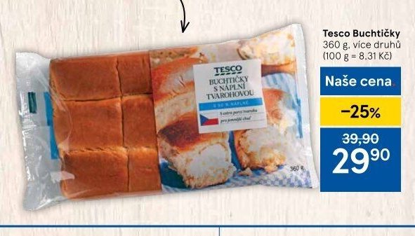 Tesco Buchtičky
