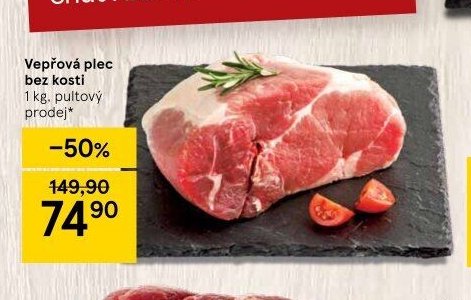 Vepřová plec bez kosti