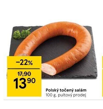 Polský točený salám