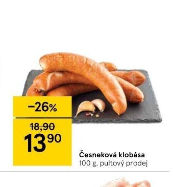 Česneková klobása