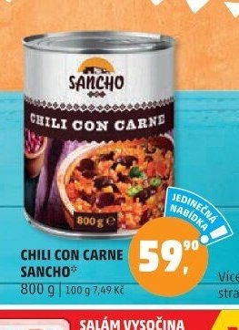CHILI CON CARNE SANCHO